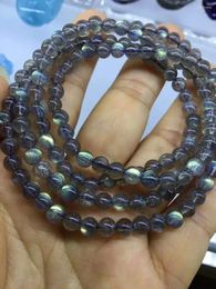 Bracelet en perles de Labradorite naturelle, 5mm, 4 tours, prix