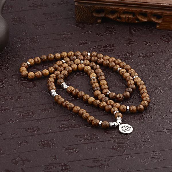 Bracelet en pierre noire de Tiger Eye naturel Strand pour hommes Femme Yoga Perles Bouddha Head Charm Bracelets Fashion Jewelry Pulseira