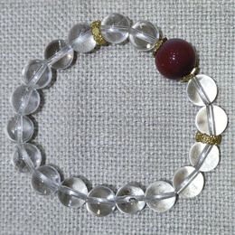 Strand natuurlijke witte kristal armband originele DIY damesstijl met agaat mode eenvoud