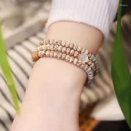 Brin naturel xingyue bodhi 6 bracelet perlé 4 mm