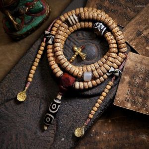Strand Natural Xingyue Bodhi Seed Beads Bracelet Men et Femme Collier 108 Pièces