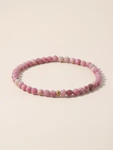 Bracelet OAIITE en Rhodochrosite pour femmes et hommes, brin de 4mm, pierre d'énergie Chakra, équilibre, méditation, richesse, amour, Reiki