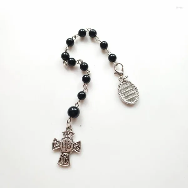 Bracelet chapelet à brins, perles religieuses, pendentif à breloque, bijoux de foi, cadeau, livraison directe