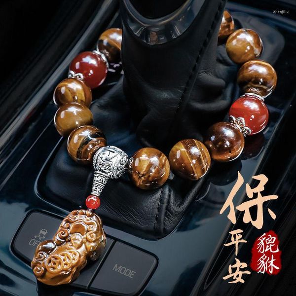 Strand SNQP Car Gear Beads Accessoires haut de gamme SymboleS de sécurité Buddha Pixiu Decors Lever