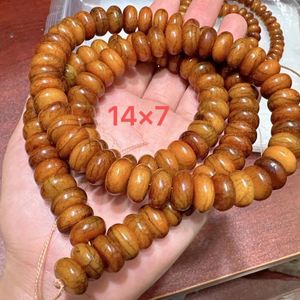 Strand Tibet Verontruste Ox Bot 108 Stuks Mannen En Vrouwen Rozenkrans Armbanden Tibetaanse Spacer Kralen Diy