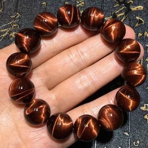 Strand Top Qualité Naturel Rouge Oeil De Tigre Bracelets Stretch Cristal Perles Rondes Bracelet Bracelet 10mm 12mm 14mm 16mm 18mm 20mm