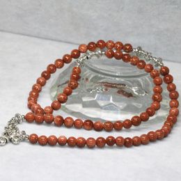 Strand Unique Design couleur or pierre naturelle grès multicouche Bracelets femmes perles rondes 6mm prix usine fabrication de bijoux B2225