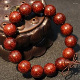 Strand Xiaoye – Bracelet en bois de santal violet, perles de bouddha, pour Couples masculins et féminins, bijoux en séquoia