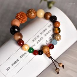 Strand Xuantong 18 Seed Duobao Bodhi Bracelet Bouddha Perles suspendues