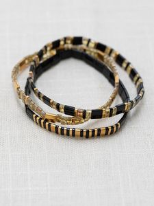 Strand YUOKIAA, pulsera Vintage para Mujeres y Hombres, Miyuki Tila, Pulseras de cuentas, Pulseras bohemias para Mujer, joyería 2023, regalo para amigos, joyería elástica