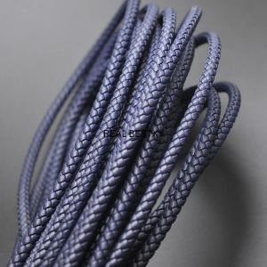 Brins 2meter 5 mm / 6 mm marine tressée cordons en dentelle en cuir cordes de brins pour bracelets colliers accessoires juifs