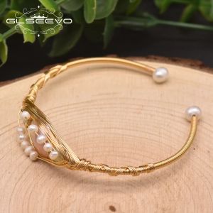 STRANDS GLSEEVO NATUURLIJKE ZEERKE KREETWATER BAROQUE PEARL -BRACKELING ORIGINEE Design