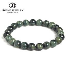 Brins jd naturaire en pierre Nouveau matériau kambaba jasper rond des perles lâches bracelet complet de choix pour les bijoux de bricolage fabriquant en gros