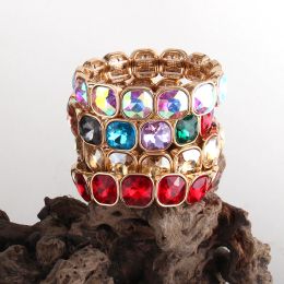 Stands Rh New Designer Fashion Women Woder Summer Summer Multicolor Crystal Bracelets For Women Jewelry Gift
