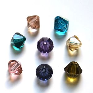 STRANDS Strebelle Multicolor AAA 200pcs 10mm Bicone Oostenrijk Crystal kralen Charm glas los