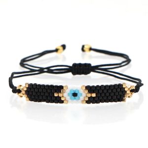 STRANDS YASTYT Turkse oogarmband Miyuki Evil Eye Armbanden voor vrouwen Pulseras Groothandel Handgemaakte kralen geweven sieraden