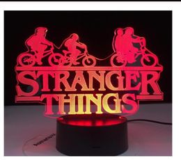 Stranger Things Amerikaanse Web Televisieserie Led-nachtlampje 7 kleuren veranderende aanraaksensor Slaapkamer Nachtlampje Tafellamp Gift3514544