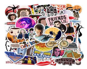 Stranger Things Stickers Pack 50 STUKS Voor Auto Motor Notebook Computer DIY Gitaar Koelkast Klassieke TV Show Thriller Waterpro8392935