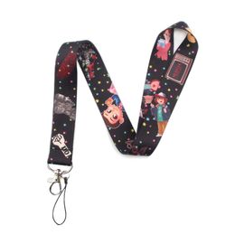 Vreemde dingen tv ketting lanyard riemen badge id lanyards / mobiele telefoon touw / sleutel lanyard nek riem tassen accessoires