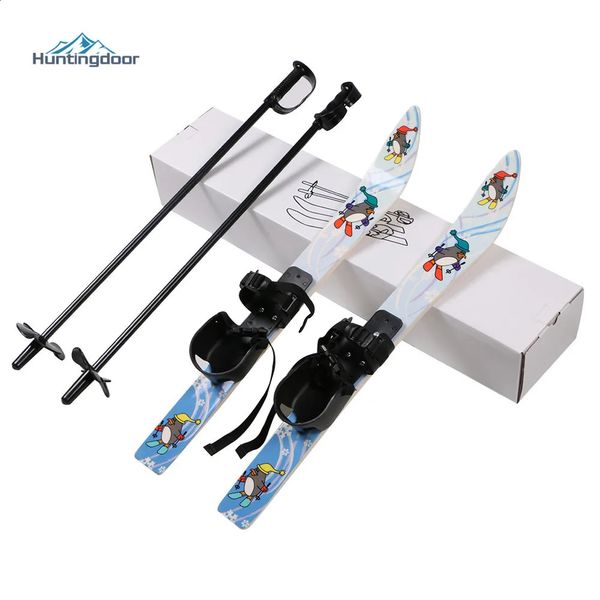 Sangle enfants planche de Ski Snowboard bâtons de liaison pour enfants Ski Snowboard cadeaux Sports d'hiver 5 10 ans 231109