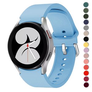 Correa para Samsung Galaxy Watch 4 40mm 44mm reloj inteligente silicona Sport correa pulsera