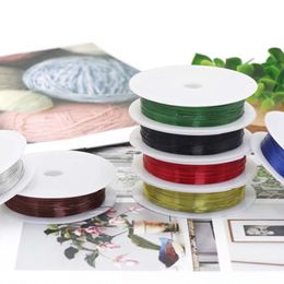 Strapping tape ijzeren kleurrijke touw voor plastic zak 0.4mm decoratie touw pakket riem te koop cadeau decoratie