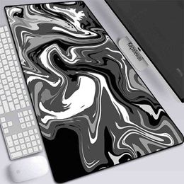 Strata Vloeibare Gaming Muismat Mousepad Gamer Desk Mat XXL Toetsenbord Grote Tapijt Computeroppervlak voor Accessoires PED MAUSPAD G220304