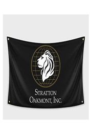 Stratton Oakmont Banner Flag 3x5ft Polyester Outdoor ou Indoor Club Digital Printing Banner et drapeaux entièrement 6881334
