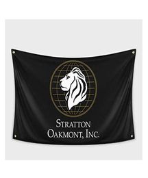 Stratton Oakmont Banner Flag 3x5ft Polyester Outdoor ou Indoor Club Digital Printing Banner et drapeaux entièrement 5438905