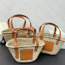 Straw hat tas vrouw strandtas ontwerper handtas strand toerisme boodschappentas bakje schoudertas klassieke tas tas mode luxe handtas koppeling tassen