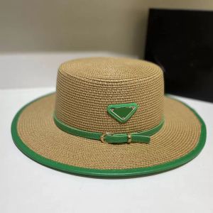 Stro hoed casquette mannen hoeden vrouwen modeontwerpers caps driehoek emmer hoed zomer buiten honkbal cowboy p cap motorkap beanie 2022