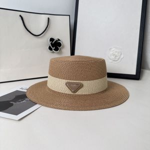 Strooien Hoed Brede Rand Casquette Hoeden Zomer Strand Vakantie Hoed Strooien Hoed Mode Casual Zon Caps