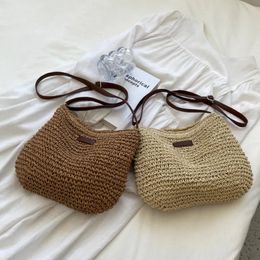 Sacs à main en tricot en paille et sac à main