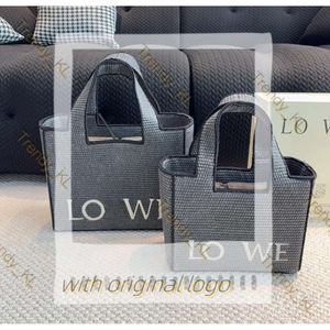 Sac de luxe de paille Sac de créateur boisé Loeweve Tabag Tote sac fourre-tout Fashion Bag Sac de qualité supérieure Sac à épaule de grande capacité