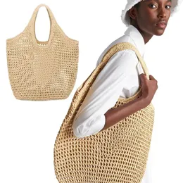 Weave de paja Raffias Shop Castera Bolsa de playa Tople diseñador del bolso de bolso Handbal Bag Bagbody Crossbody Fashion Luxury Women Shopper Hollow Out Bolsas de embrague