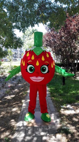 Fraise mascotte Costume fruit personnalisé fantaisie costume anime kits mascotte déguisement carnaval costume41248