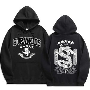 Stray – sweat à capuche pour enfants, imprimé Dragon cinq étoiles, Hip Hop, Streetwear, polaire, surdimensionné, pull décontracté pour hommes et femmes