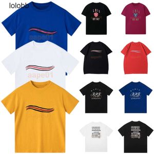 Street balencaigaly Top balencigaly Mode T-shirt Marque Hommes M2XL Designer T Couple Chemise Asiatique Impression Lettre Haut Motif Vêtements Courts Manches Casual Si