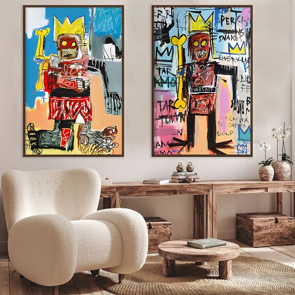 Street Graffiti ART ART AVANT-GARDE Canvas Affiche Wall Art moderne PEINTURE IMPRESS