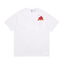 T-shirt Hip-Hop Street High Street T-shirt Coton Pure Coton T-shirt T-shirt Lettre à manches courtes à manches courtes T-shirt pour femmes T-shirt M-L-XL-2XL-3XL G4S22