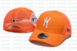 Street NY Caps Fashion Baseball Hats Mens Womens Sports Ny Caps 16 Colors Forward Cap Casquette Ajustement réglable