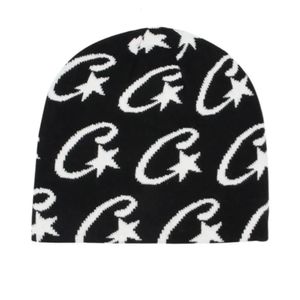 Chapeau de rue Punk pour hommes, ornements hip-hop dans les années 1990, chapeau en laine tricoté chaud, bonnet en laine, Y2k 240124