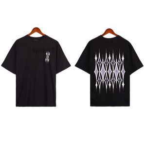 Street Rhude Designer Shirt T-shirt Heren 100% Mode Katoen Hoge Hip Hop Casual Paar Korte Mouw 24sss-xl PB2A