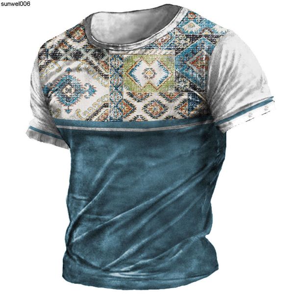 T-shirt à manches courtes pour hommes et femmes, tendance de rue, vêtements de sport amples et décontractés, imprimés en 3D, été