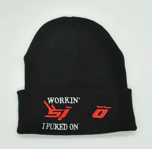 Street Trucker Hat Nieuwe gebreide hoeden Spring herfst en winter drie seizoenen warme wollen dop beanie hoed