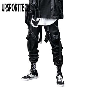 Streetwear Heren Multi Pockets Harem Cargo Broek Hip Hop Casual Mannelijke Track Joggers Broek Mode Harajuku Heren 220323