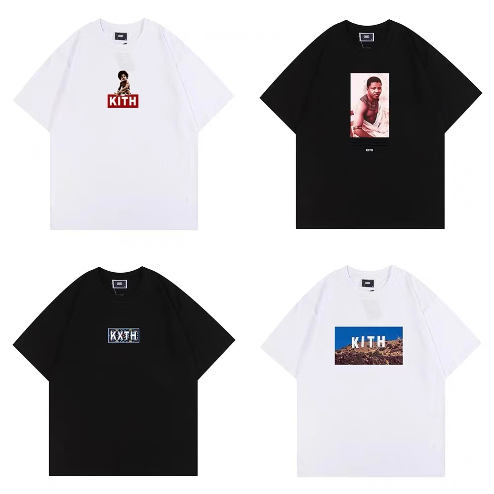 Streetwear Summer Kith camiseta masculina designer tshirt des hommes camisa de grife masculina camiseta de camisetas de camisetas maglietta da uomo camiseta h ropa de