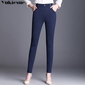 Streetwear été femmes pantalons femme taille haute maigre crayon pantalon capris pour femmes pantalon femme grande taille 5xl 6xl 210519