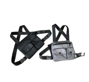 Streetwear Vest Chest Rig Bag Dames Heren Designer Nylon Schoudertas Kwaliteit Hip Hop Sling Chest Pouch