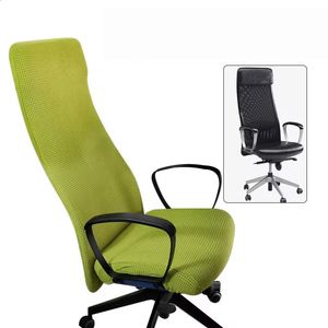 Funda elástica para silla de ordenador, funda para silla de oficina a prueba de polvo, funda para sillón, funda elástica para asiento para silla de ordenador, funda para asiento 240304